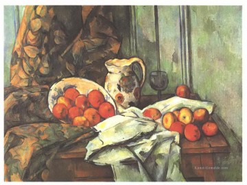 Stillleben mit Krug Paul Cezanne Ölgemälde